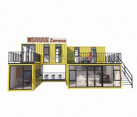 Container de 20 pieds ou 40 pieds maisons sur mesure Bar Café Hôtel Restaurant Magasin d'expédition Container Café Container Boutique Kiosque