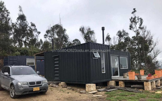 Des fenêtres en alliage d'aluminium et un design moderne dans un hôtel de luxe de 2 chambres