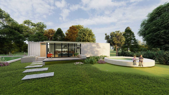 Couleur personnalisée 40ft 20ft Hôtel de jardin moderne de luxe Mobile Maison petite Installation rapide Contenant d'expédition