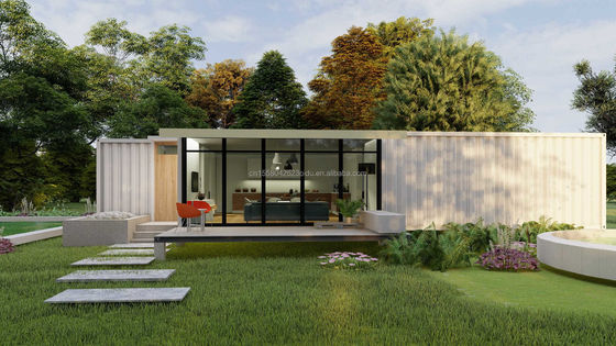 Couleur personnalisée 40ft 20ft Hôtel de jardin moderne de luxe Mobile Maison petite Installation rapide Contenant d'expédition