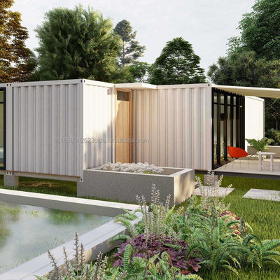 Couleur personnalisée 40ft 20ft Hôtel de jardin moderne de luxe Mobile Maison petite Installation rapide Contenant d'expédition