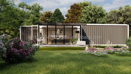 Couleur personnalisée 40ft 20ft Hôtel de jardin moderne de luxe Mobile Maison petite Installation rapide Contenant d'expédition
