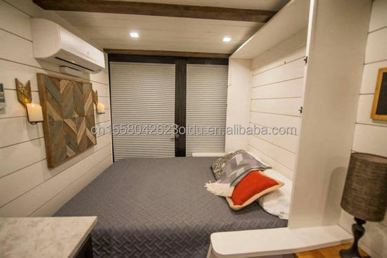Spacieux 20 pieds modulaire de luxe mobile préfabriqué résidentiel appartement Package jardin conteneur chambre pour maison familiale