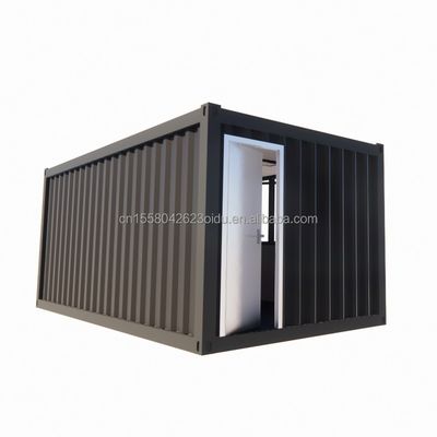 20 pieds ou 40 pieds Mini Pop Up Shop Container Maison Restaurant Boutique de nourriture de rue Kiosque Container avec Alloy Aluminium fenêtres