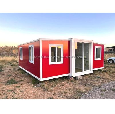 Maison de conteneurs extensibles et maison préfabriquée pliable