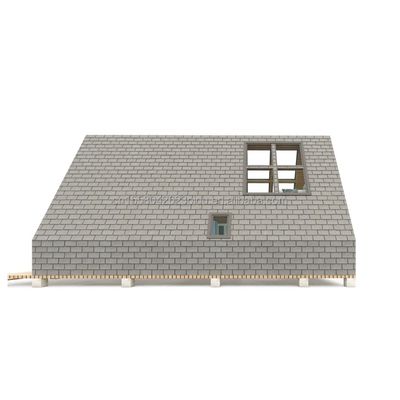 EU salle de bains salle de séjour conteneur triangulaire en bois avec porte sandwich panneau et structure de tubes carrés en acier galvanisé