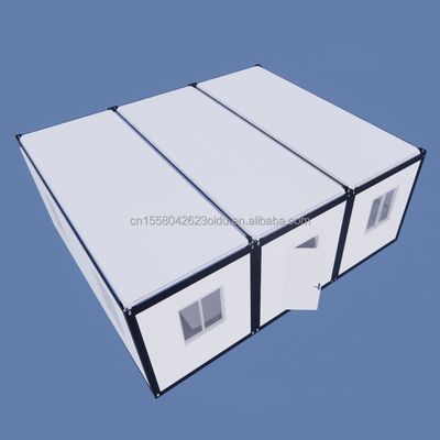 Container maisons à prix abordable Structure en acier maisons préfabriquées avec 50/75/100mm ondes panneaux sandwich murs