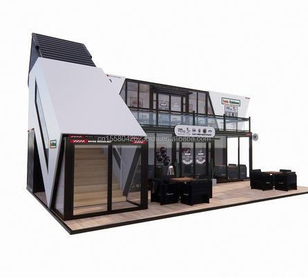 Maison de jardin avec tubes carrés en acier galvanisé