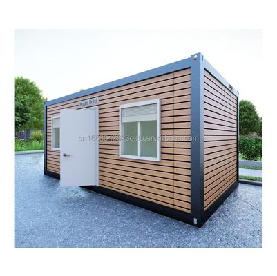Maison préfabriquée en bois de 20 pieds cadre en acier maison minuscule pour la forêt conteneur résidentiel maison préfabriquée mobile vente