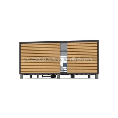 Maison de conteneurs modulaires préfabriqués Style de conception moderne avec cadre en acier en acier galvanisé 180g