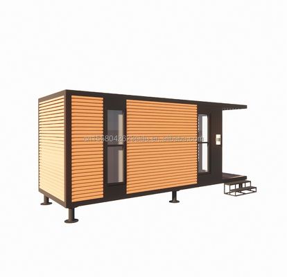 Tubes carrées en acier galvanisé Structure principale Maison de conteneurs pour maison de vacances