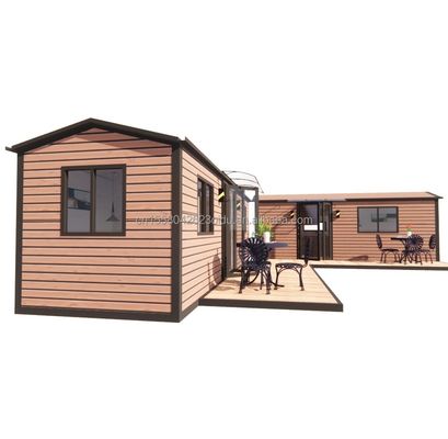 Modulaire de conception moderne maison de conteneurs en acier préfabriqué Flat Pack pour fenêtres en alliage d'aluminium extérieur inclus dans la conception