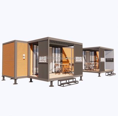 Construction en acier de design chinois Container Villa modulaire pour un assemblage facile Maison moderne