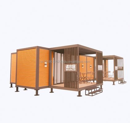 Construction en acier de design chinois Container Villa modulaire pour un assemblage facile Maison moderne