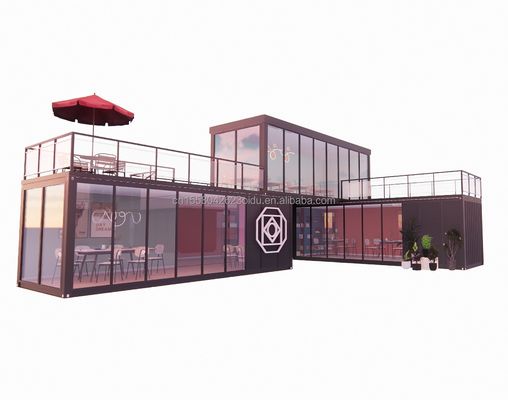 Maison mobile de luxe Container maison miniature maison de jardin portable moderne pour la couleur personnalisée 20ft ou 40ft