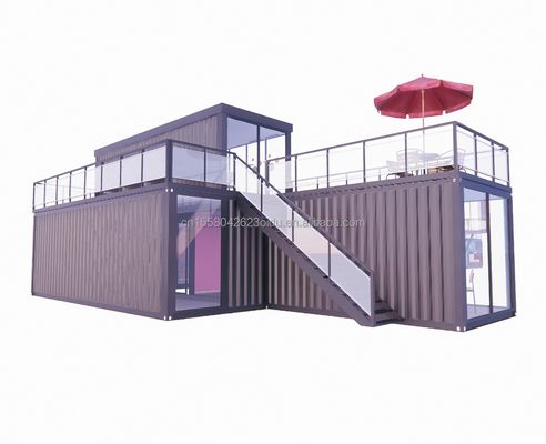 Maison mobile de luxe Container maison miniature maison de jardin portable moderne pour la couleur personnalisée 20ft ou 40ft