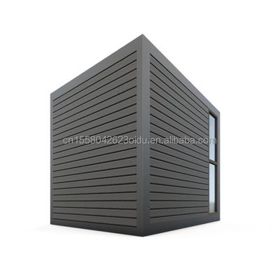 Tubes d'acier galvanisé carrés 10 pieds Structure en acier en bois moderne Bureau pour espace commercial