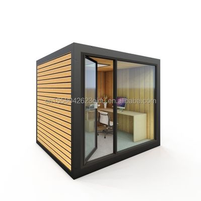 Un bureau en acier en bois moderne de 10 pieds pour un supermarché en design moderne
