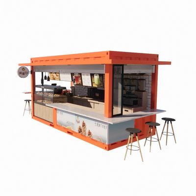 Barre de conteneur d'expédition modulaire préfabriquée 2023 Top Design Wall 50/75/100mm Wave Sandwich Panel salle de bains