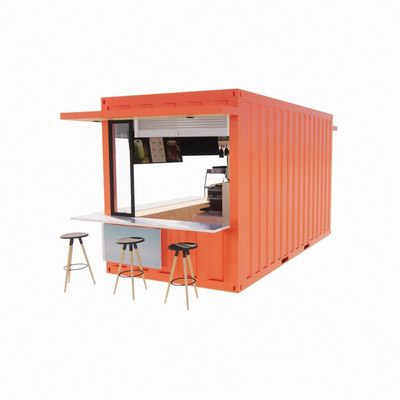 Barre de conteneur d'expédition modulaire préfabriquée 2023 Top Design Wall 50/75/100mm Wave Sandwich Panel salle de bains