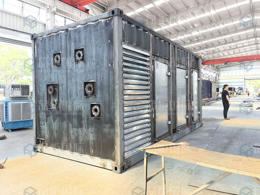 Container d'expédition respectueux de l'environnement de 20 pieds Équipement spécial Boîte de stockage de batteries Maison préfabriquée de luxe Produit