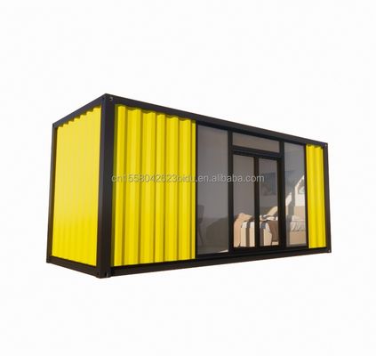 Maisons préfabriquées Villas Structure en acier Maison de conteneurs Luxueuse petite maison avec fenêtre fenêtres en alliage d'aluminium