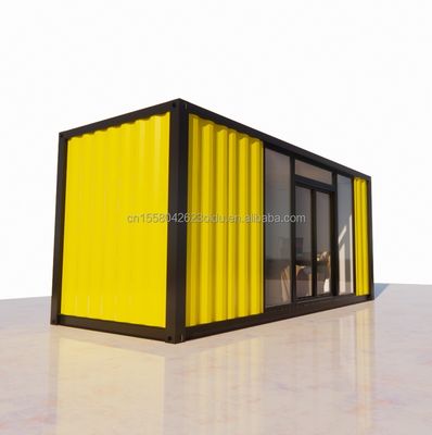 Maisons préfabriquées Villas Structure en acier Maison de conteneurs Luxueuse petite maison avec fenêtre fenêtres en alliage d'aluminium