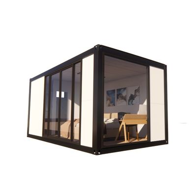 Hôtel Accommodation 20 pieds maison préfabriquée détachable avec pliage en acier galvanisé 180g et design personnalisable