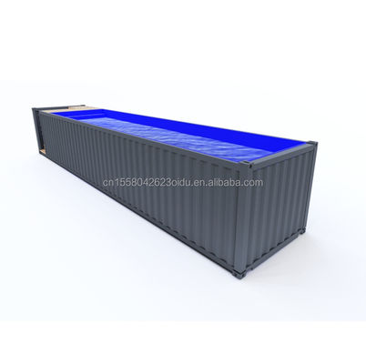 Piscine extérieure de style maison 20ft Container d'expédition avec couleur personnalisée et fenêtres en alliage d'aluminium
