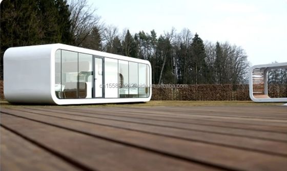 Maison de conteneur moderne de couleur personnalisée Maison mobile préfabriquée exquise pour hôtel de Arc Garden Housing