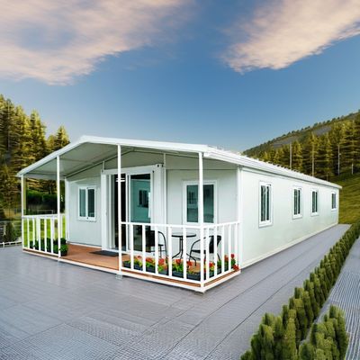 Moderne 40ft 20ft préfabriqué Granny Appartement de construction rapide 1 2 3 chambres à coucher Expandable conteneur mobile Maison préfabriquée Expédition Portable