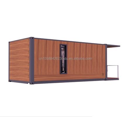 Logement Maison de conteneur pliante préfabriquée avec couleur personnalisée