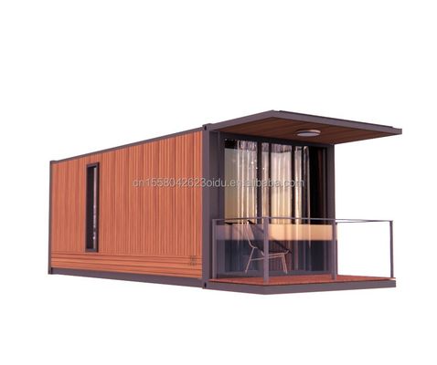 Logement Maison de conteneur pliante préfabriquée avec couleur personnalisée