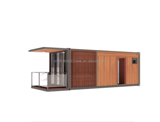 Logement Maison de conteneur pliante préfabriquée avec couleur personnalisée