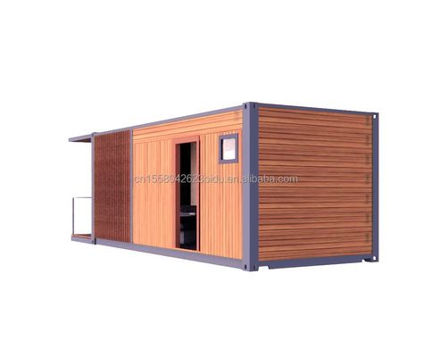 Logement Maison de conteneur pliante préfabriquée avec couleur personnalisée