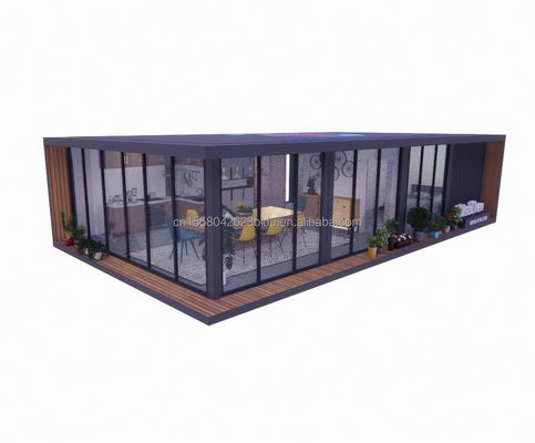 Container d'emballage plat avec 2 chambres et 3 chambres à coucher