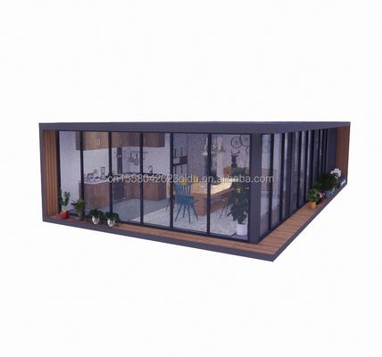 Container d'emballage plat avec 2 chambres et 3 chambres à coucher