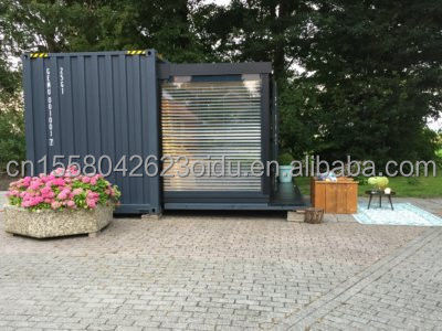 2 chambres à coucher maison de conteneurs expandable préfabriquée en acier modulaire petite maison pour l' extérieur en couleur personnalisée et 20ft ou 40ft taille