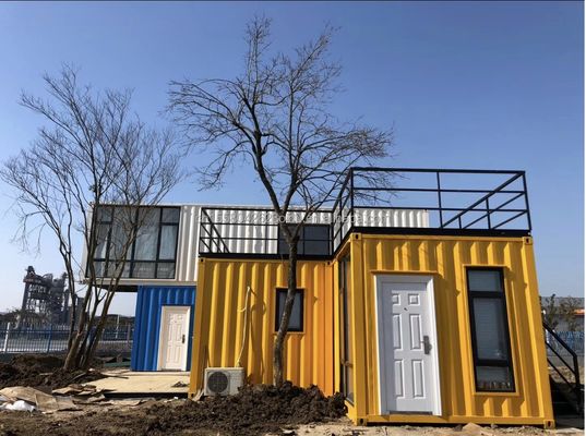 Maison d'hôtel préfabriquée de construction rapide de 20 pieds maison de conteneur pliable modulaire pour camping et jardin pliable