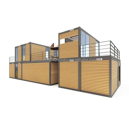 Design moderne 20 pieds ou 40 pieds Food Bar Café Supermarché Magasin Container Magasin personnalisable Paquet plat Maison préfabriquée