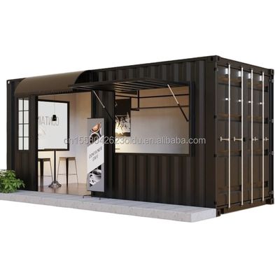 Boutique personnalisée en couleur Pop Up Container Bar Food Stop Clothing Store Boutique de mode Portable Café Bar Café Boutique Design moderne