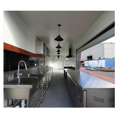 Boutique personnalisée en couleur Pop Up Container Bar Food Stop Clothing Store Boutique de mode Portable Café Bar Café Boutique Design moderne