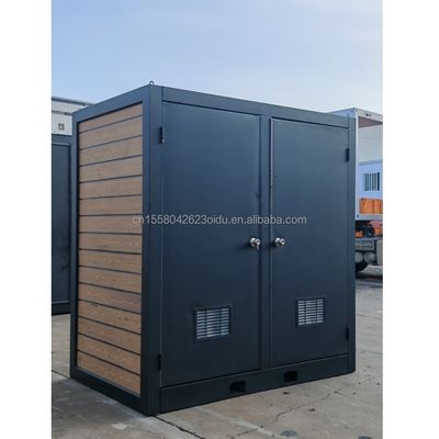 Panneau sandwich ondulé de 50/75/100 mm 20 pieds ou 40 pieds Luxe cabine de douche portable pour maison ou appartement salle de bains toilettes