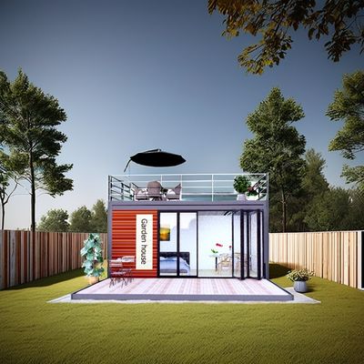 Maison de luxe en conteneurs Appartements préfabriqués modernes Villas et cabines en bois