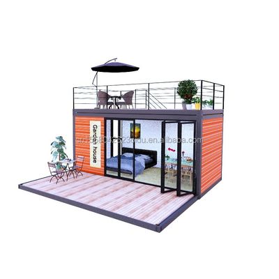 Maison de luxe en conteneurs Appartements préfabriqués modernes Villas et cabines en bois