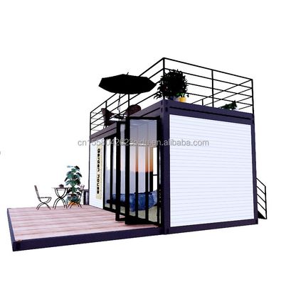 Maison de luxe en conteneurs Appartements préfabriqués modernes Villas et cabines en bois