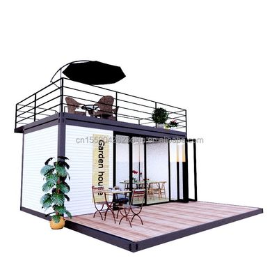 Maison de luxe en conteneurs Appartements préfabriqués modernes Villas et cabines en bois