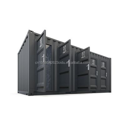 Salles de bains publiques en acier Pack plat personnalisé Container maison préfabriqué de conception moderne pour l' application hôtelière Couleur personnalisée