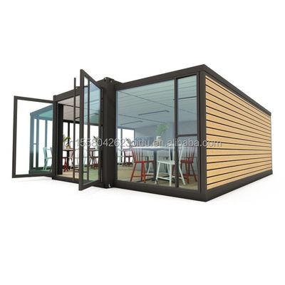 Modules de conteneurs en acier modernes de 40 pieds pour assemblage rapide
