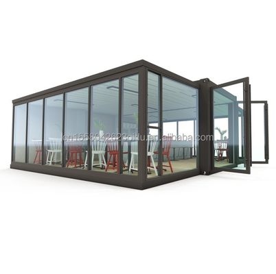Modules de conteneurs en acier modernes de 40 pieds pour assemblage rapide